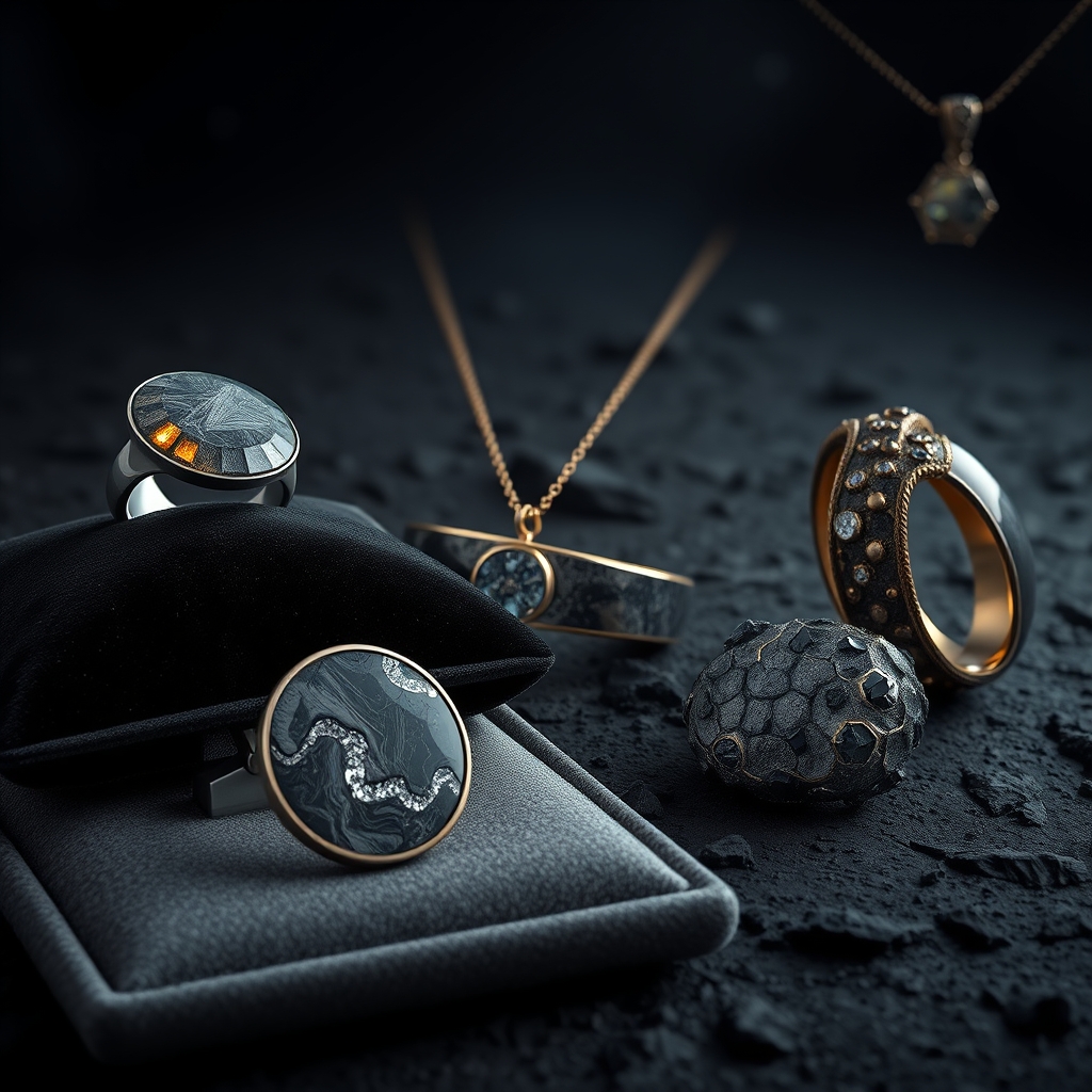 Forged in the Cosmos: The Mystique of Meteorite Jewelry and Its Celestial Origins