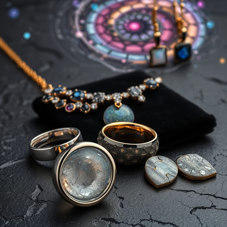 The Alchemy of the Stars: Crafting Jewelry from Ancient Meteorites and Cosmic Fragments