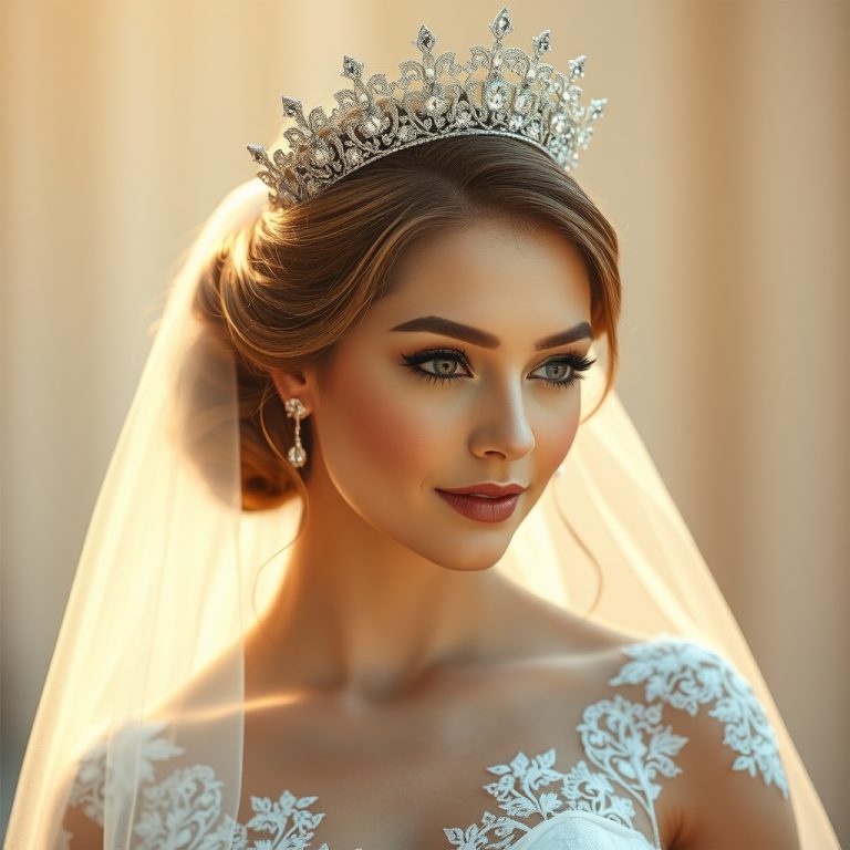 The Enchanting World of Diamond Tiaras and Luxury Headpieces: A Bride’s Guide to Royal Splendor