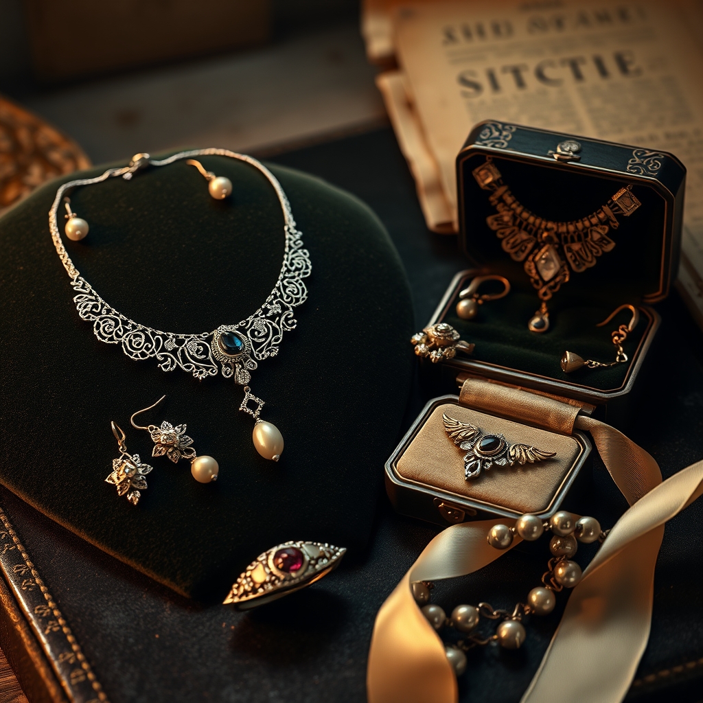 The Enduring Charm of Vintage Jewelry: A Journey Through Time and Craftsmanship