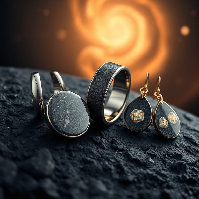 Fragments of the Firmament: The Enigmatic Journey of Meteorite Jewelry from Sky to Skin