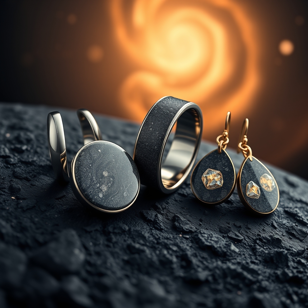 Fragments of the Firmament: The Enigmatic Journey of Meteorite Jewelry from Sky to Skin