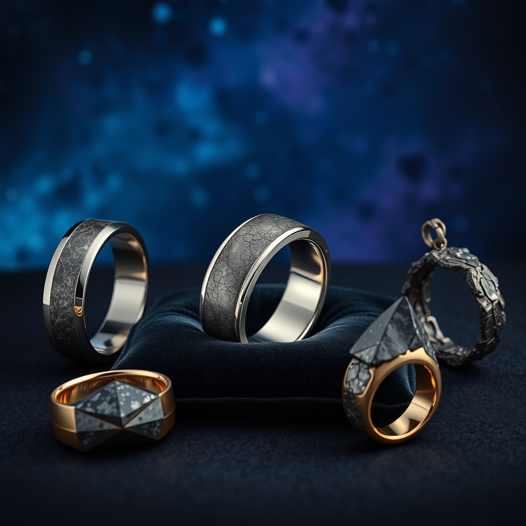 The Celestial Forge: Unveiling the Mystique of Meteorite Jewelry and Its Cosmic Craftsmanship