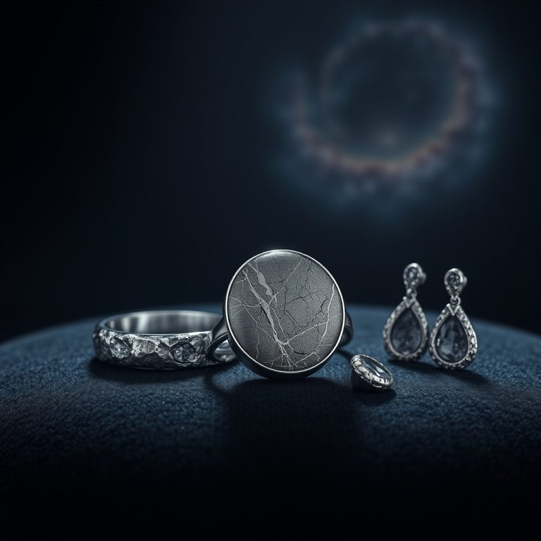 The Celestial Wardrobe: Adorning Yourself with the Mysteries of the Universe Through Meteorite Jewelry