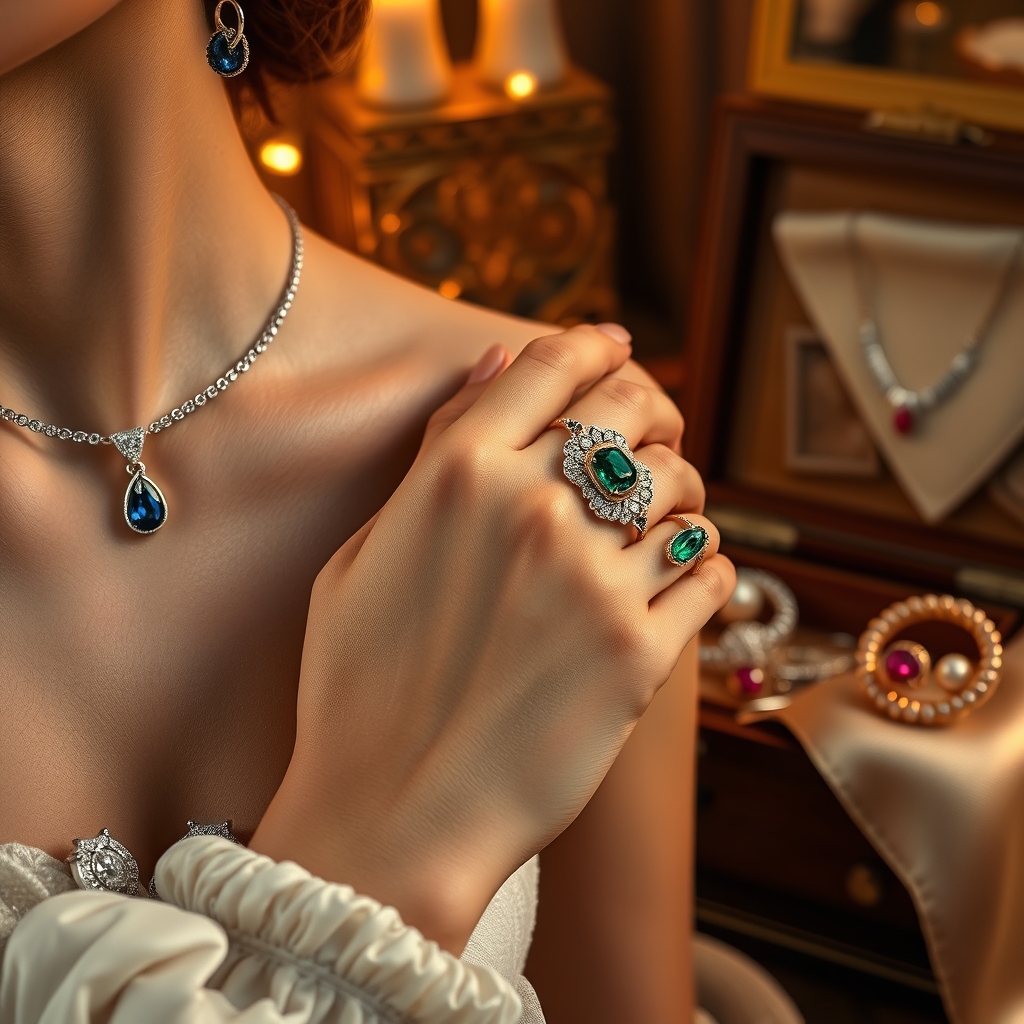 The Gilded Canvas: How Fine Jewelry Paints Emotion into Everyday Moments