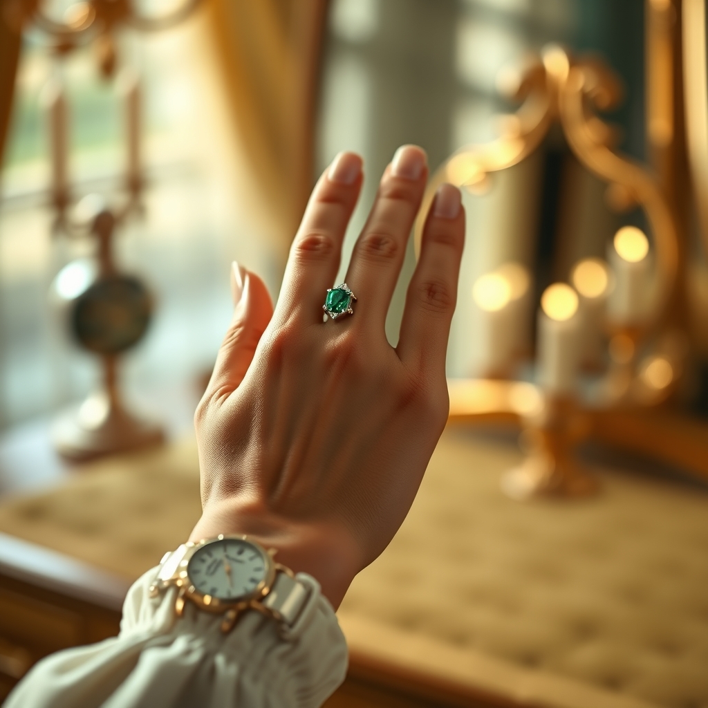 The Gilded Melody: How Emerald Rings and Luxury Watches Harmonize Time and Elegance