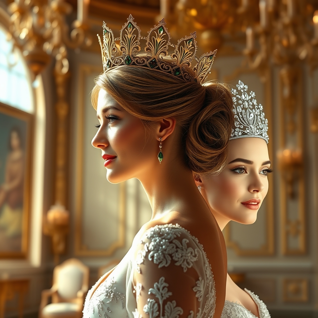 The Gilded Whisper: How Gold Crowns and Crystal Diadems Craft a Bride’s Royal Fantasy
