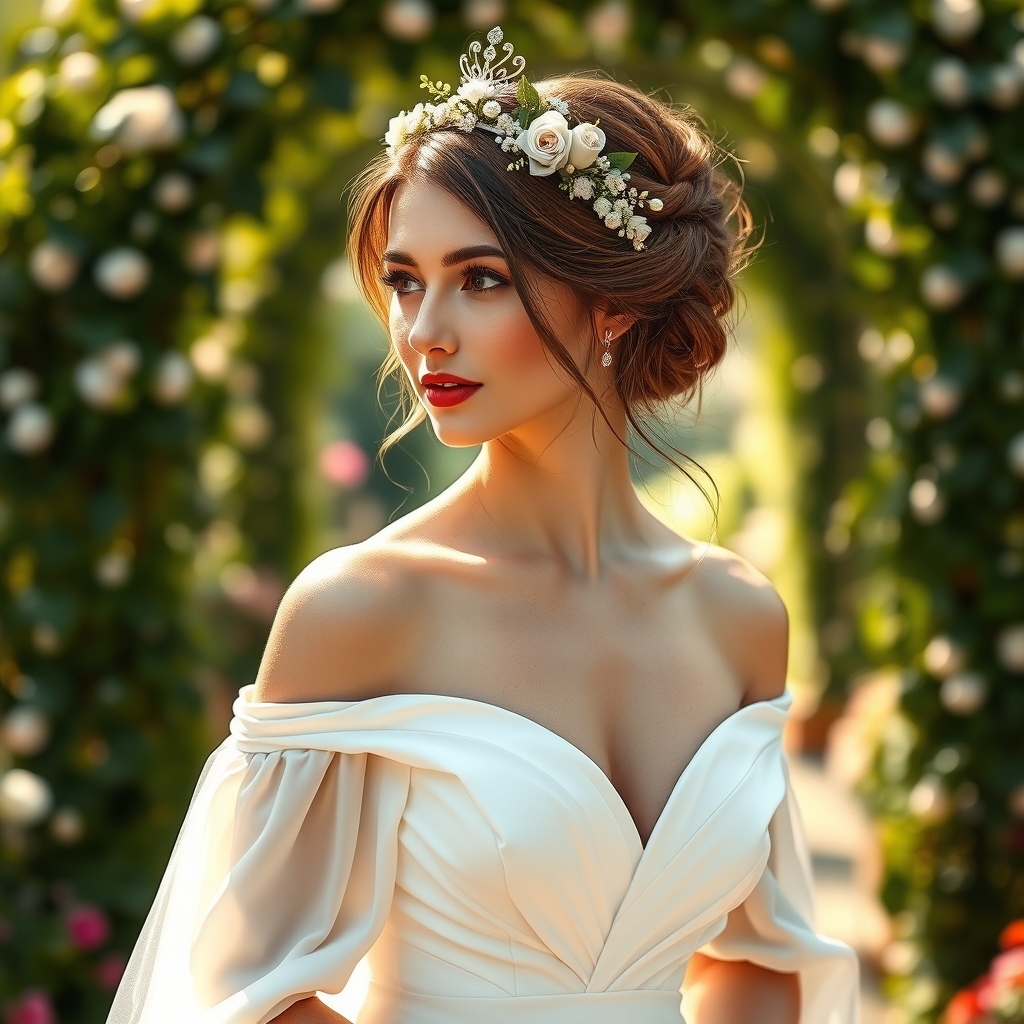 Whispers of Majesty: The Enduring Charm of Pearl and Floral Headpieces in Bridal Fashion