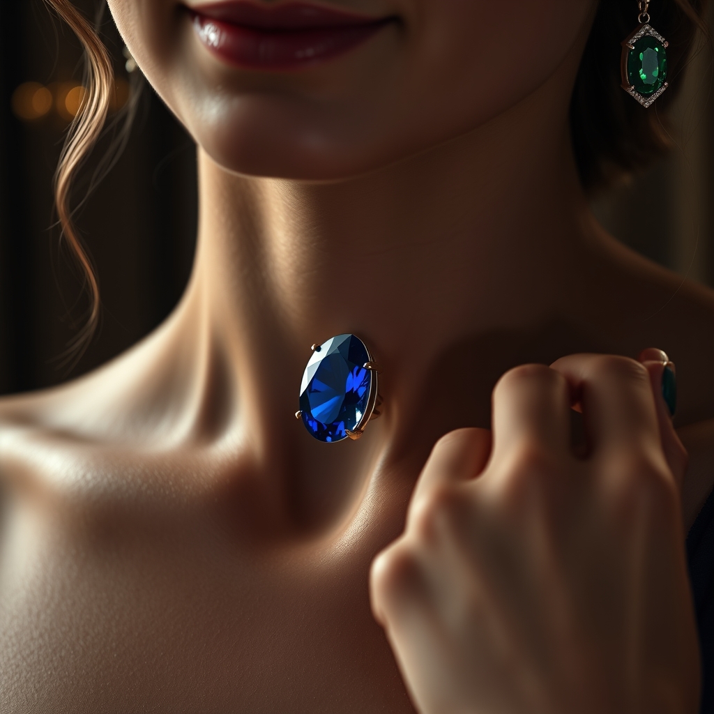 The Gilded Enigma: How Sapphire Pendants and Emerald Rings Become the Silent Architects of Personal Mystique