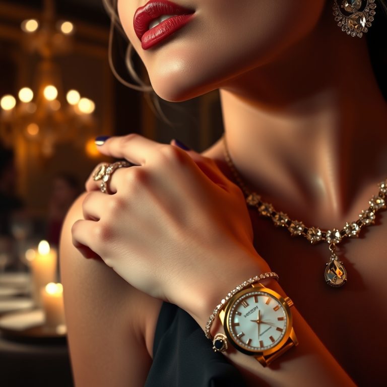 The Gilded Language of Light: How Diamond Necklaces and Luxury Watches Speak in Silent Brilliance