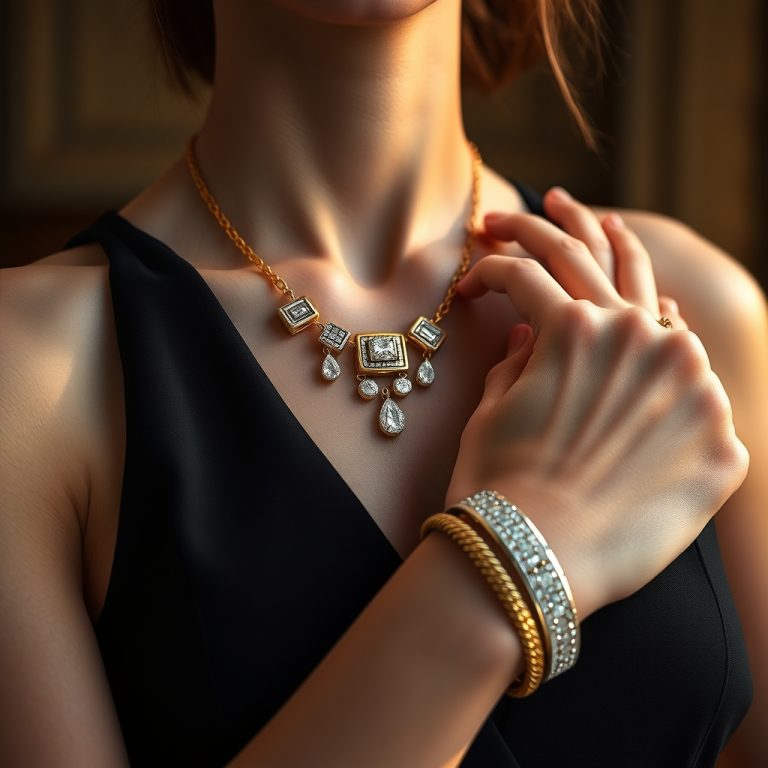 The Gilded Layers: How Statement Necklaces and Elegant Bangles Create a Symphony of Personal Expression