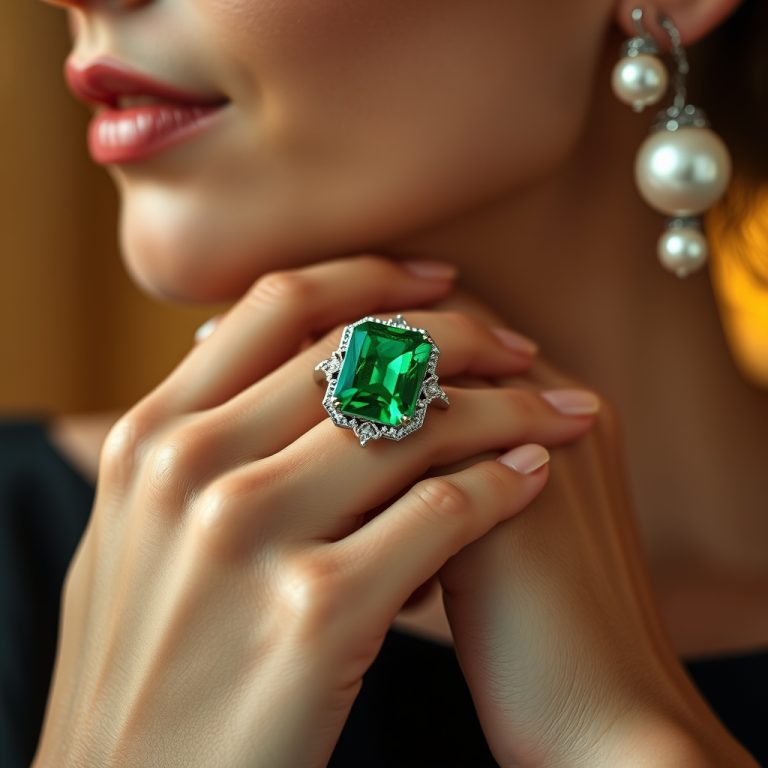 The Gilded Poetry of Personal Adornment: How Emerald Rings and Pearl Earrings Become the Silent Sonnets of Elegance