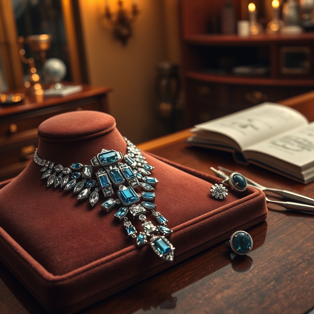 The Gilded Symphony of Rarity: How Statement Necklaces and Custom Cufflinks Conduct the Orchestra of Personal Style