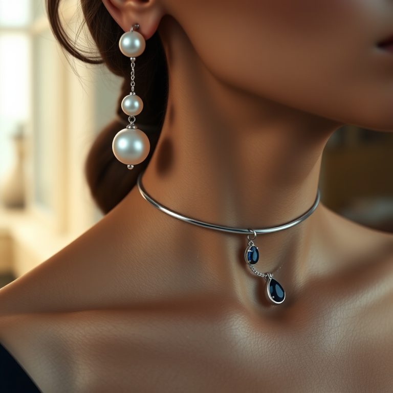 The Gilded Whisper of Eternity: How Pearl Earrings and Platinum Chokers Become the Silent Vows of Timeless Devotion